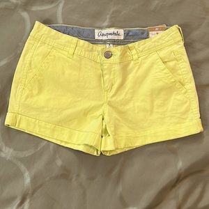 Aeropostale midi twill shirt size 4 juniors/women’s